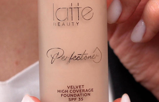 New foundation Latte Beauty Perfectoner with a velvety matte finish